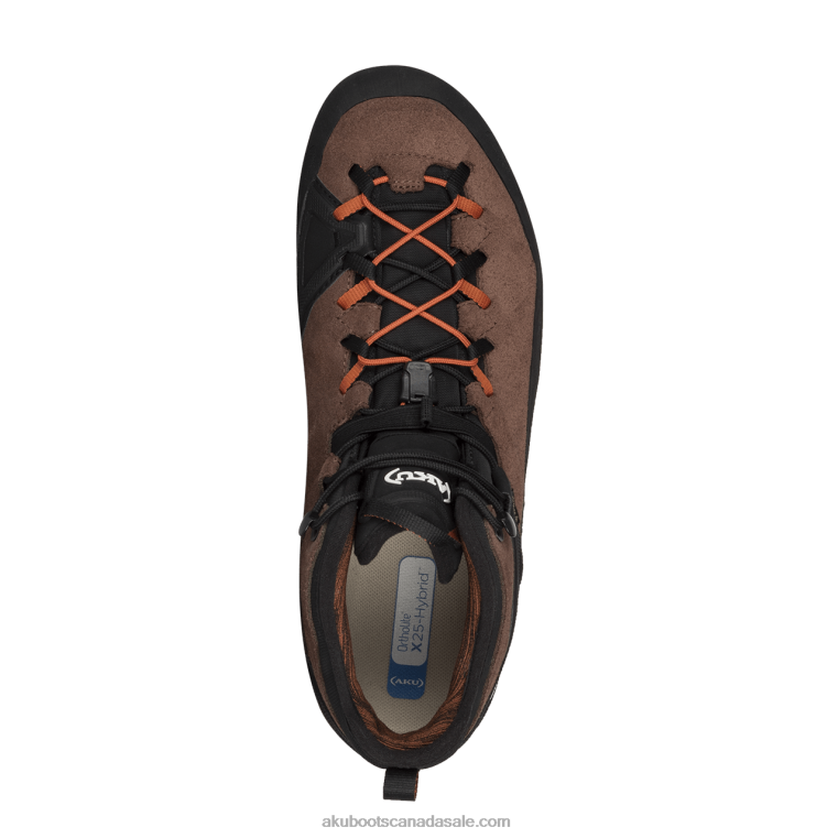 Men AKU Rock DFS Mid GTX Brown/Rust X422R5