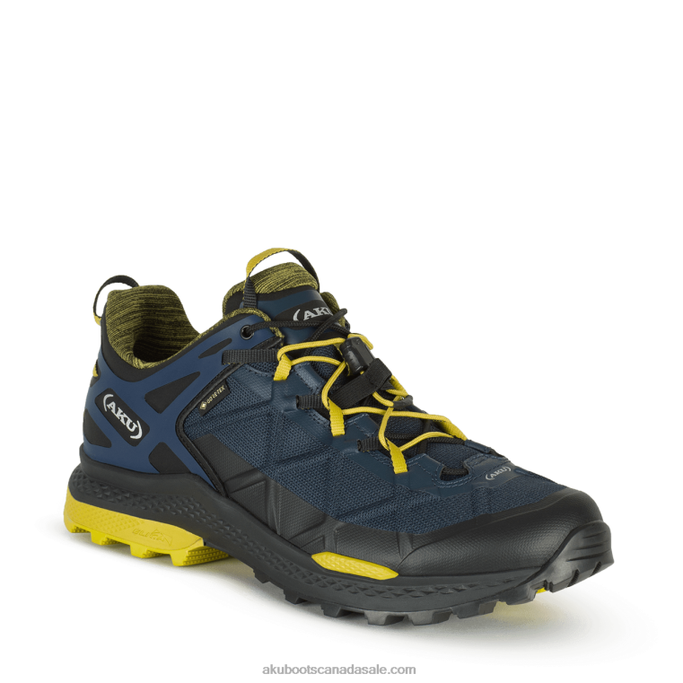 Men AKU Rocket DFS GTX Blue/Mustard X422R14