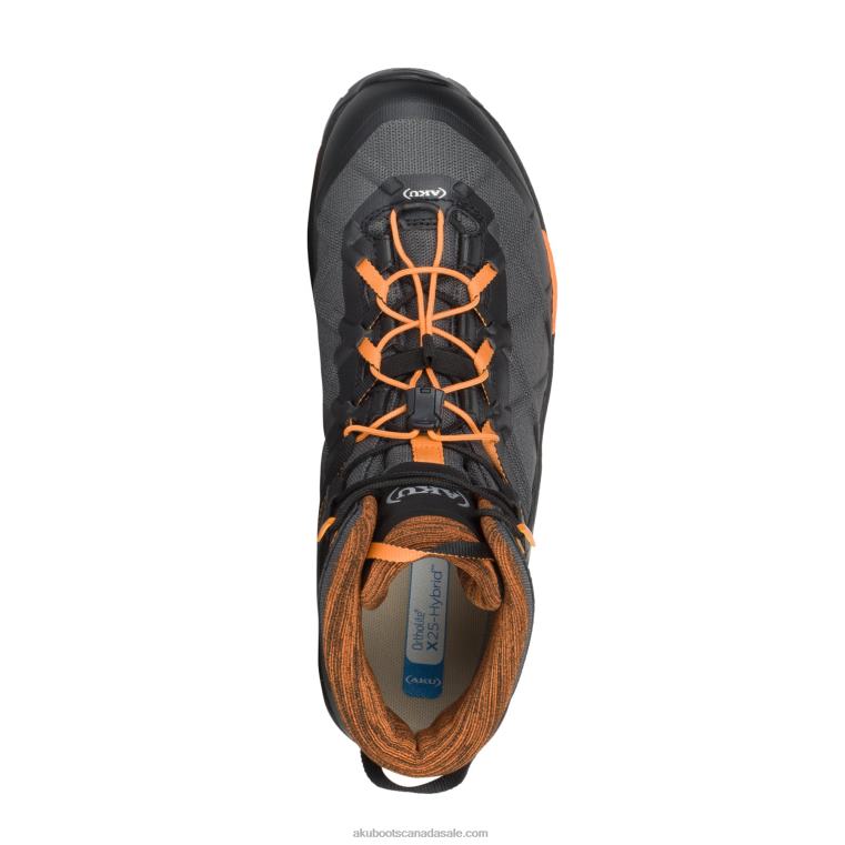 Men AKU Rocket Mid DFS GTX Black/Orange X422R11