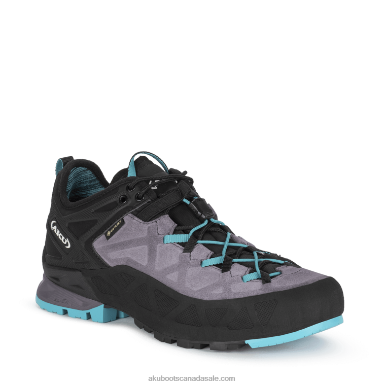 Women AKU Rock DFS GTX Light Grey/Turquoise X422R51