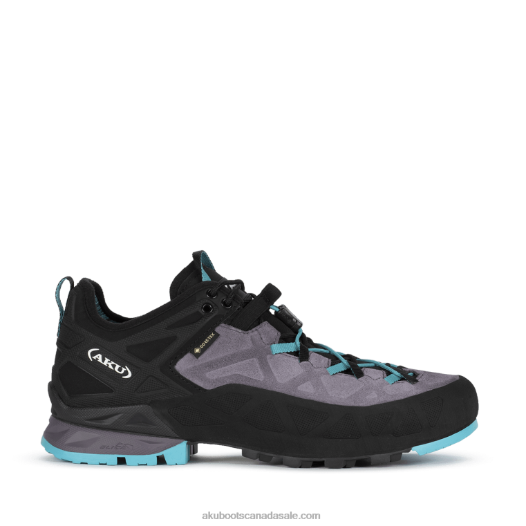 Women AKU Rock DFS GTX Light Grey/Turquoise X422R51