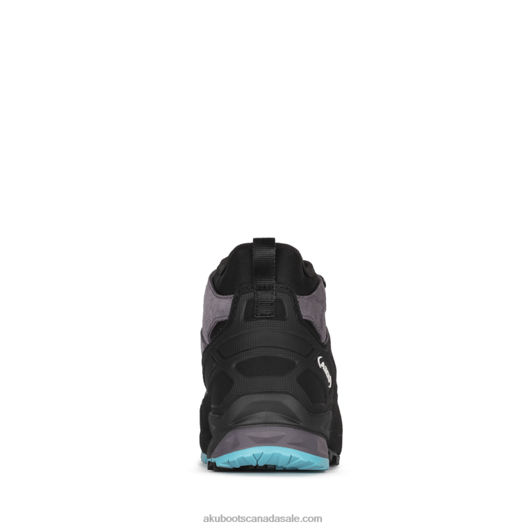 Women AKU Rock DFS Mid GTX Light Grey/Turquoise X422R49