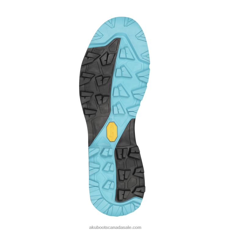 Women AKU Rock DFS Mid GTX Light Grey/Turquoise X422R49