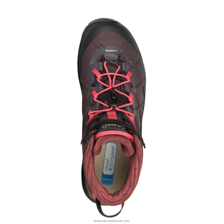 Women AKU Rocket Mid DFS GTX Black/Turquoise X422R32