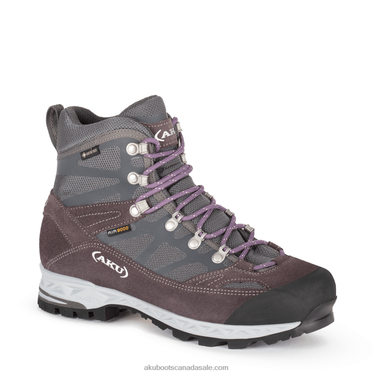 Women AKU Trekker Pro GTX Grey/Deep Violet X422R28