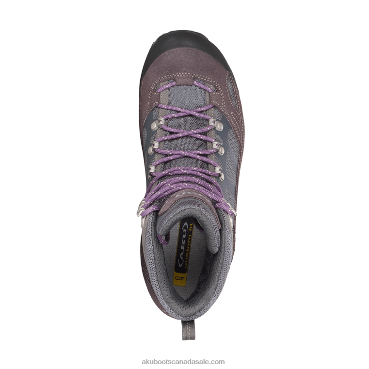 Women AKU Trekker Pro GTX Grey/Deep Violet X422R28