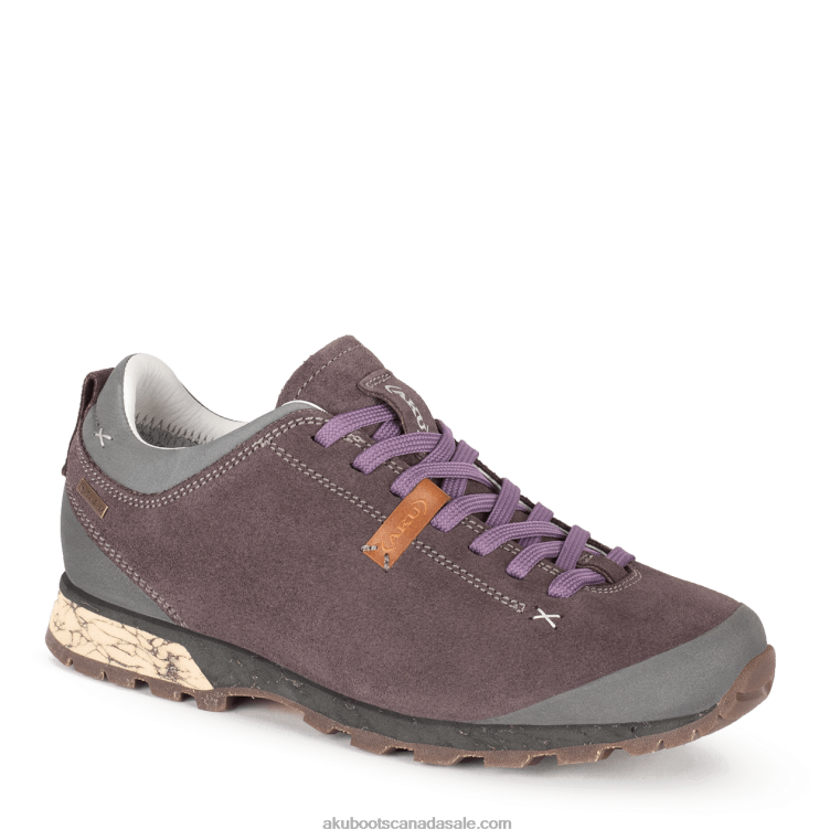 Women AKU Bellamont III Suede GTX Deep Violet X422R4