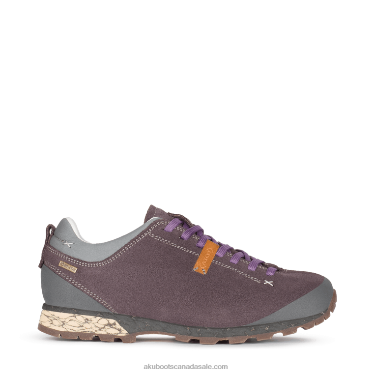 Women AKU Bellamont III Suede GTX Deep Violet X422R4