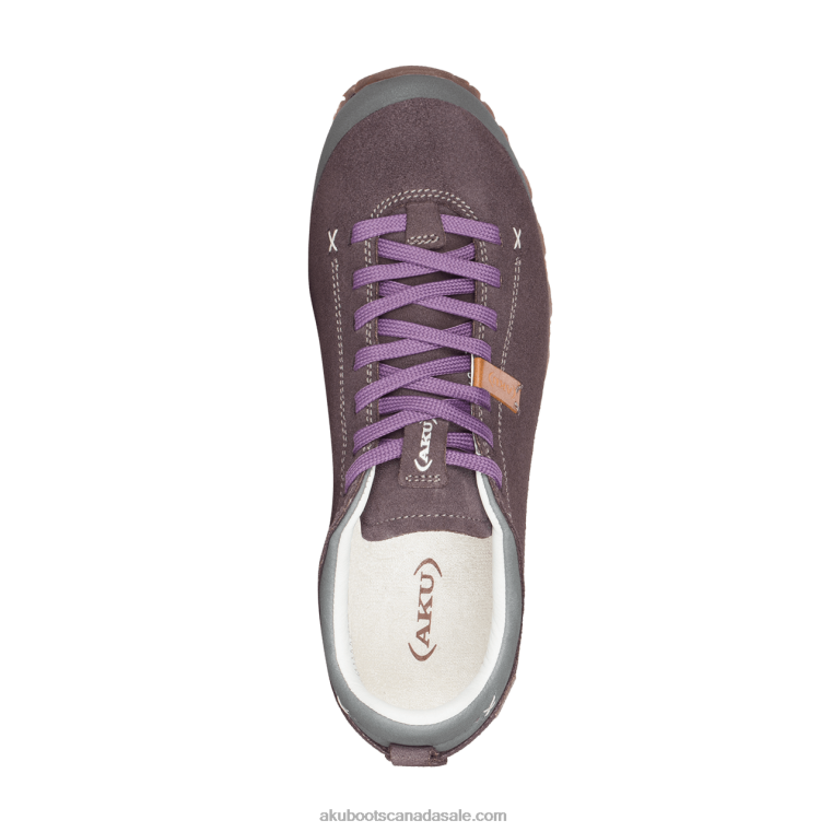 Women AKU Bellamont III Suede GTX Deep Violet X422R4